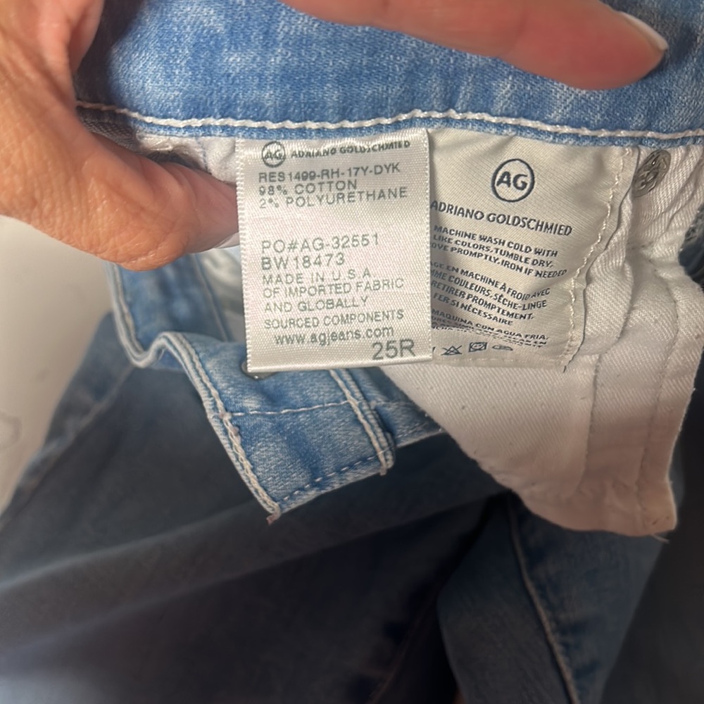 Adriano Goldschmied “AG” Mid Rise Legging Ankle Jean - Picture 7 of 12